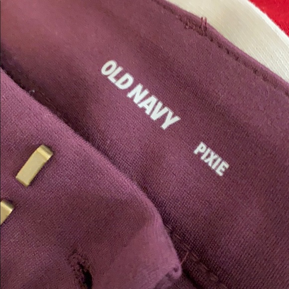Plum Old Navy Pixie pants - Picture 6 of 7